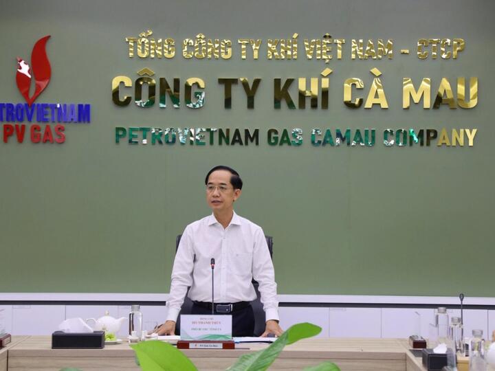 Tỉnh Cà Mau đánh giá cao đóng góp của PV GAS CA MAU cho an ninh năng lượng và sự phát triển của địa phương