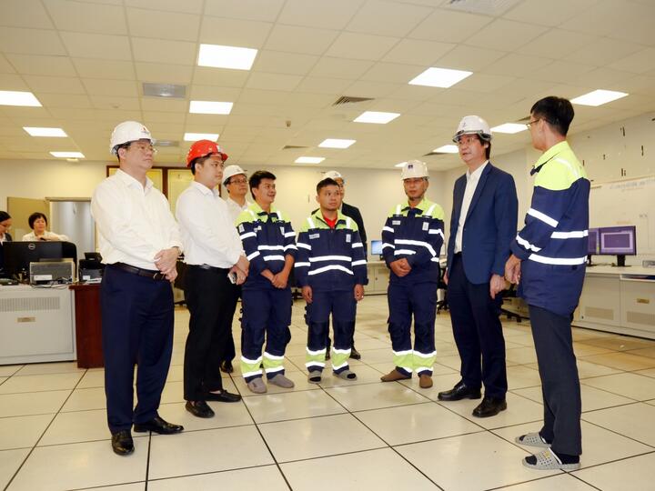 Công đoàn Petrovietnam động viên, chúc Tết người lao động NMNĐ Sông Hậu 1