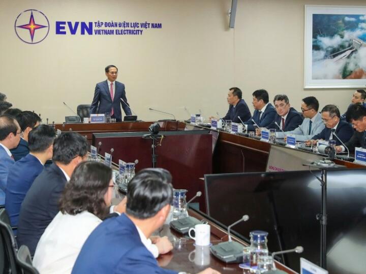 Phó Thủ tướng Bùi Thanh Sơn làm việc với Tập đoàn Điện lực Việt Nam