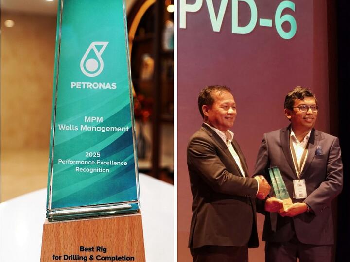 PV DRILLING VI nhận giải thưởng ‘Giàn khoan tốt nhất năm 2025’ tại Malaysia