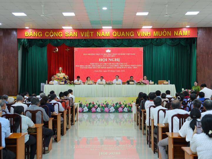 Cử tri xã Châu Đức ghi nhận đóng góp của Petrovietnam và kỳ vọng các giải pháp phát triển địa phương