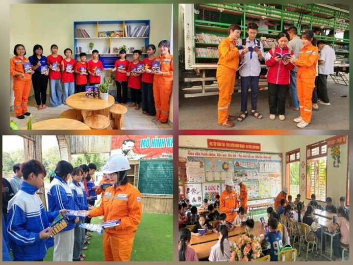 PC Sơn La gieo thói quen tiết kiệm điện từ những trang sách tuổi thơ