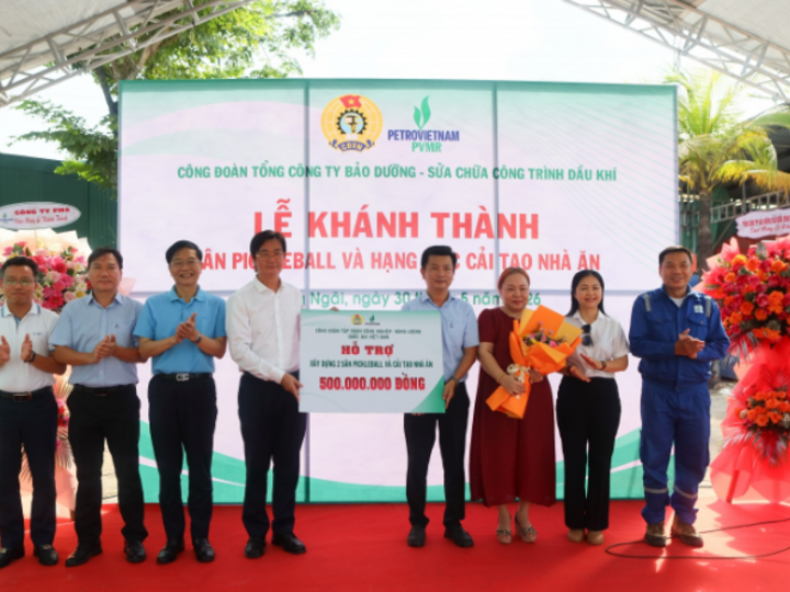 Công đoàn Petrovietnam đồng hành nâng cao đời sống NLĐ PVMR khu vực miền Trung