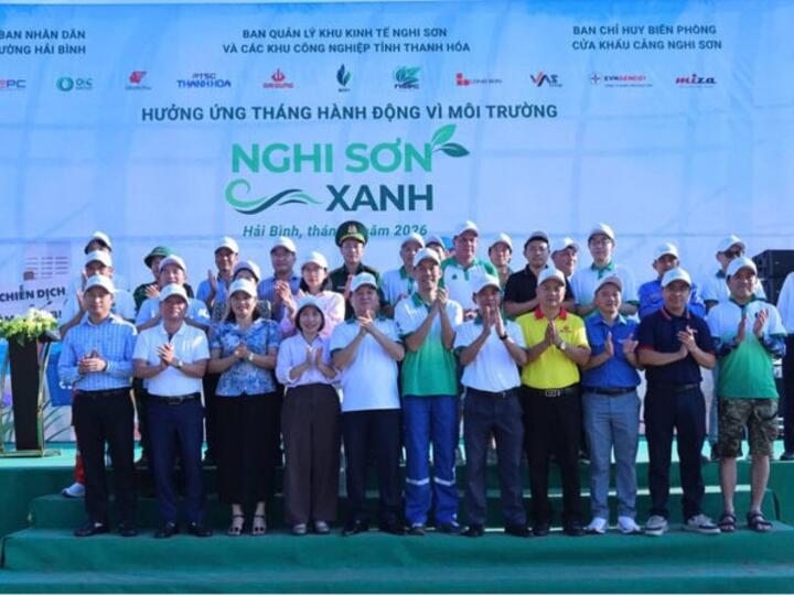 NSRP lan tỏa sáng kiến “Nghi Sơn Xanh” 2026, thúc đầy hành động vì môi trường biển