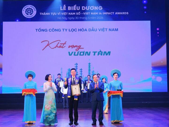 BSR được vinh danh tại Vietnam I4 Impact Awards 2026, khẳng định vị thế tiên phong chuyển đổi số