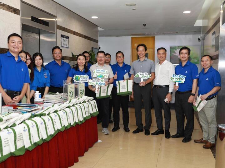 PVEP hưởng ứng ngày môi trường 2026, góp phần lan tỏa lối sống xanh