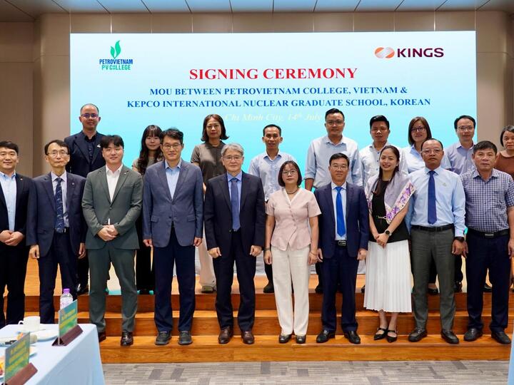 PV College và KINGS ký kết hợp tác đào tạo nguồn nhân lực hạt nhân chất lượng cao