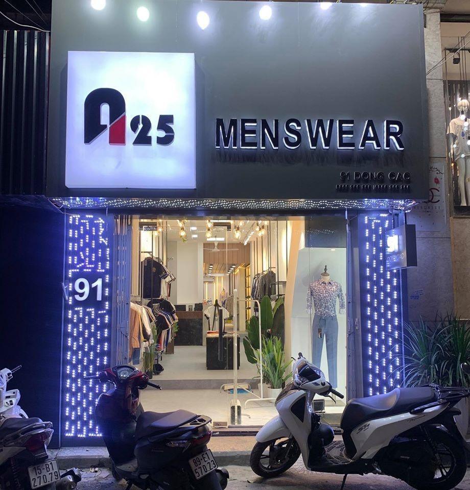 A25 Menswear và hành trình chinh phục giới trẻ Hà Thành - Ảnh 1. A25 Menswear và hành trình chinh phục giới trẻ Hà Thành - Ảnh 1.