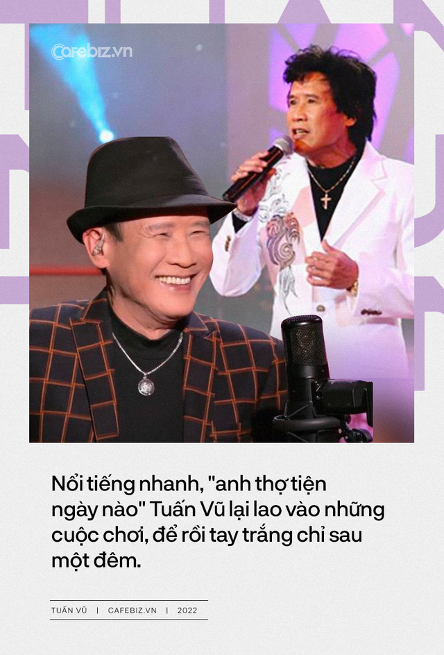Cuộc đời chìm nổi của “Ông hoàng nhạc sến” Tuấn Vũ: Bị bạn cướp tiền - trắng tay trong 1 đêm, đứt gánh hôn nhân - tạm dừng ca hát  - Ảnh 2.