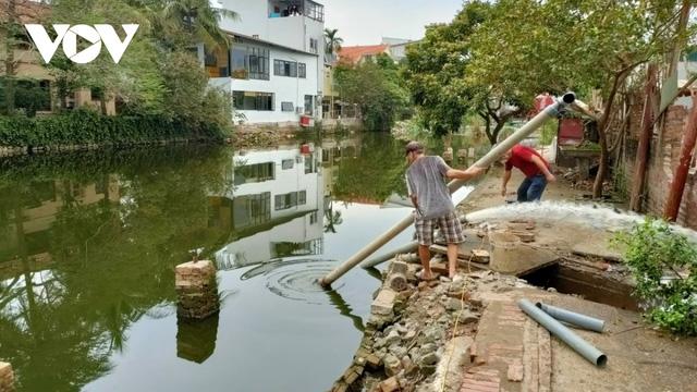 Gần 100 hộ dân ở Long Biên, Hà Nội phản đối việc lấp hồ, phân lô bán đất - Ảnh 3.