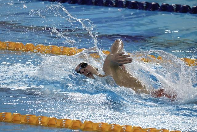 Chung kết Bơi lội 400m tự do nam: Huy Hoàng phá kỷ lục SEA Games - Ảnh 3. Chung kết Bơi lội 400m tự do nam: Huy Hoàng phá kỷ lục SEA Games - Ảnh 3.