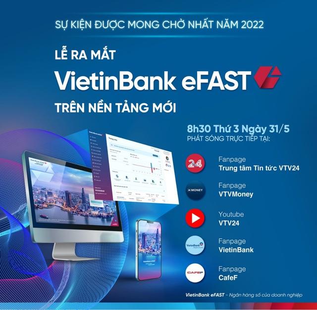 VietinBank Efast - Trợ lý tài chính đắc lực cho doanh nghiệp trong thời kỳ “Bình thường mới” - Ảnh 1.