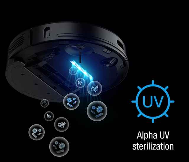 Robot hút bụi thông minh Viomi Alpha UV S9 không chỉ hút mà còn lau nhà - Ảnh 1.