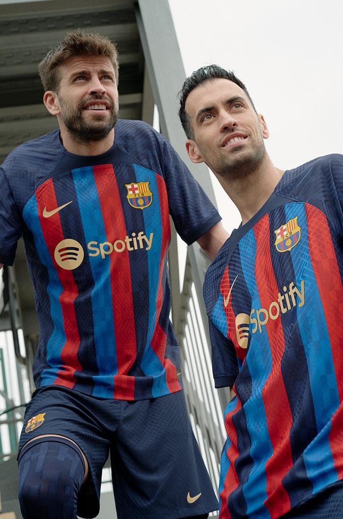 Áo đấu mùa 2022/23 của Barcelona. Ảnh: Barcelona.