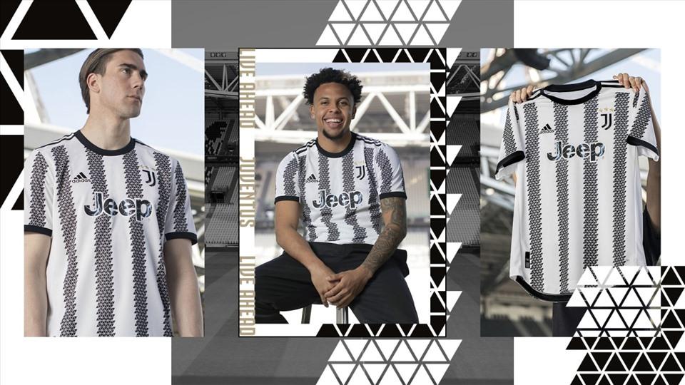 Áo đấu mùa 2022/23 của Juventus. Ảnh: Juventus.