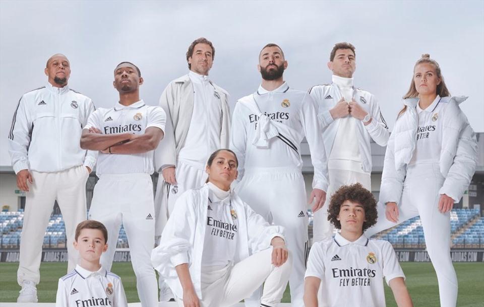 Áo đấu mùa 2022/23 của Real Madrid. Ảnh: Real Madrid.
