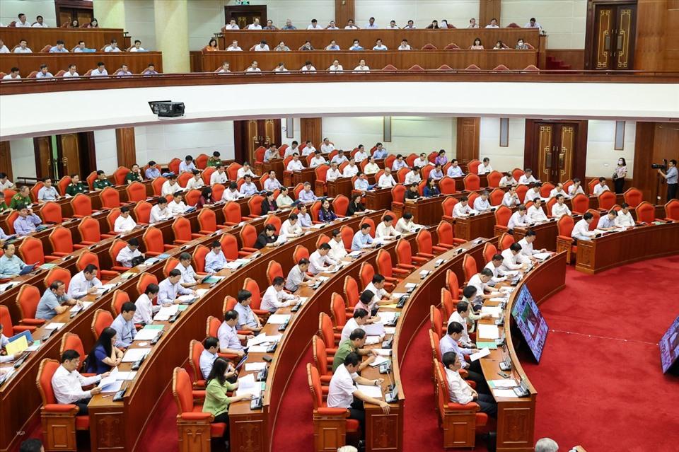 Các đại biểu dự hội nghị.