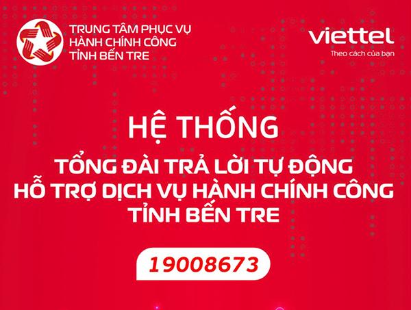 Bến Tre: Thêm tiện ích thực hiện thủ tục hành chính - Ảnh 1.