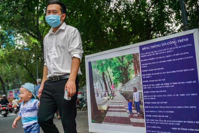 TP.HCM: Cận cảnh công trường biến khu vực hồ Con Rùa thành phố đi bộ - Ảnh 2.