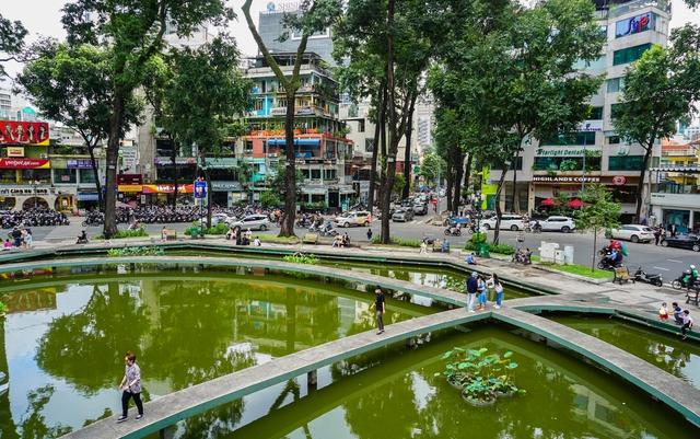 TP.HCM: Cận cảnh công trường biến khu vực hồ Con Rùa thành phố đi bộ - Ảnh 9.