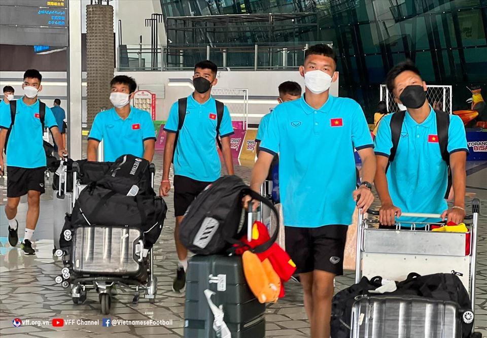 U16 Việt Nam đã đặt chân đến