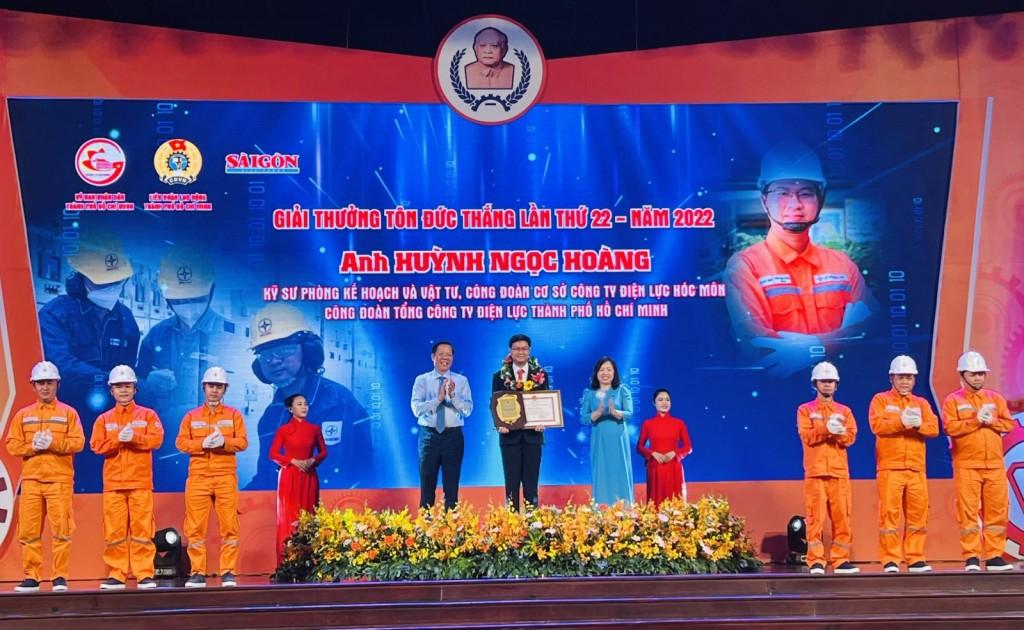 EVN có 3 kỹ sư được trao Giải thưởng Tôn Đức Thắng