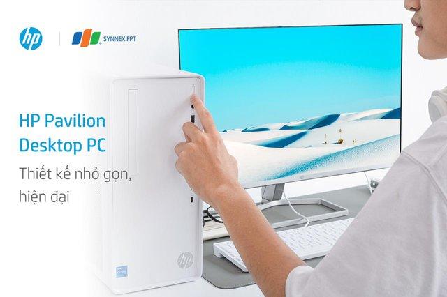 Desktop HP Pavilion PC: Thiết kế hiện đại, nâng tầm trải nghiệm người dùng - Ảnh 1.