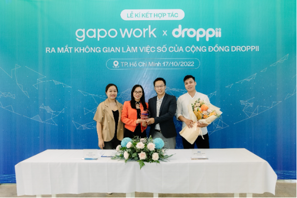 Droppii ra mắt Không gian làm việc số trên GapoWork phục vụ gần 100.000 đối tác - Ảnh 1.