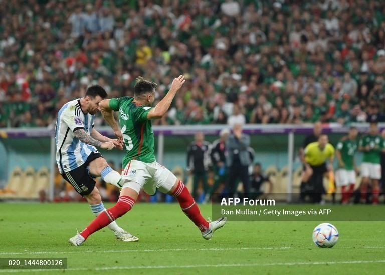 Messi đang có chuỗi 6 trận liên tiếp ghi bàn cho tuyển Argentina. Ảnh: AFP