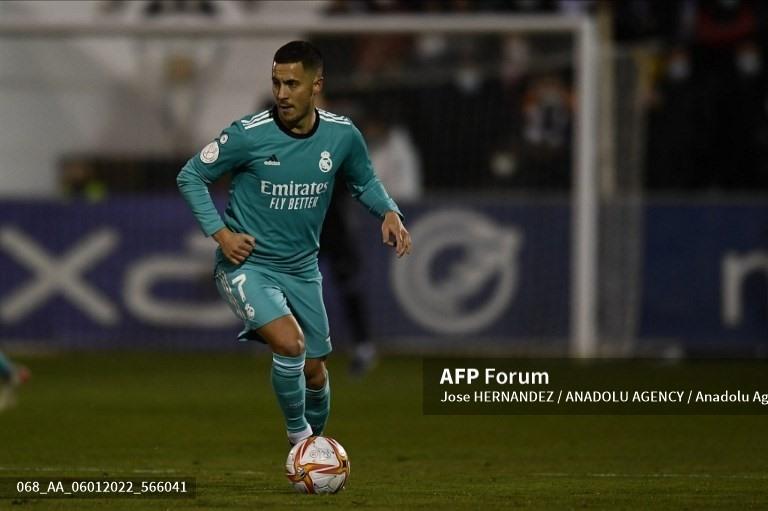 Hazard đánh mất phong độ kể từ khi gia nhập Real Madrid.  Ảnh: AFP