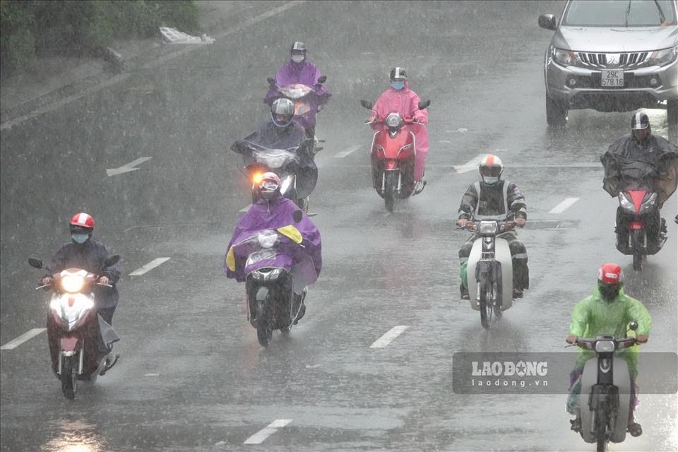 Bắc Bộ sương mù giăng kín, có nơi mưa lớn