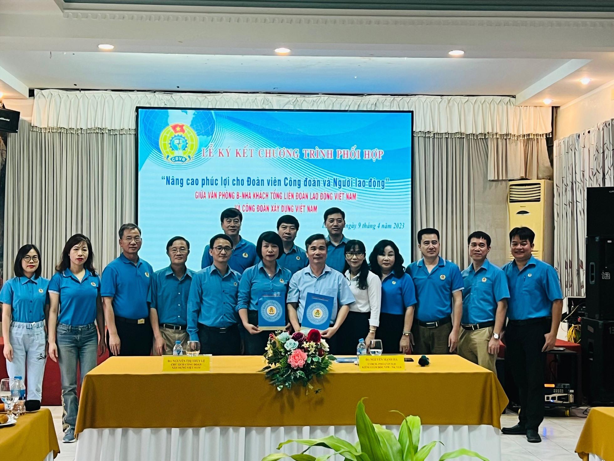 Nâng cao phúc lợi cho đoàn viên công đoàn, người lao động ngành xây dựng