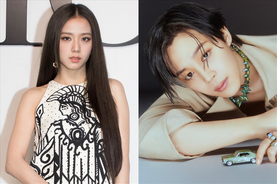 Jisoo Blackpink và Jimin BTS là 2 đại sứ toàn cầu người Hàn Quốc của Dior. Ảnh: Dior