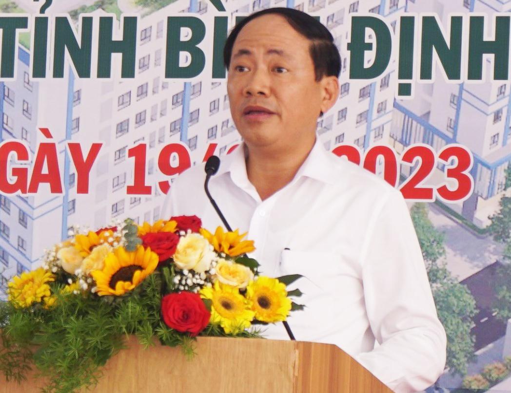 Chủ tịch UBND tỉnh Bình Định Phạm Anh Tuấn: “Đây phải là nơi đáng sống...“. Ảnh: Lê Công.