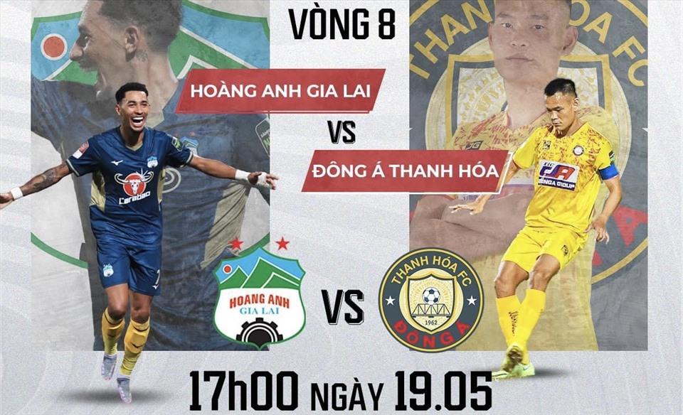 Link xem trực tiếp Hoàng Anh Gia Lai vs Thanh Hoá tại vòng 8 V.League