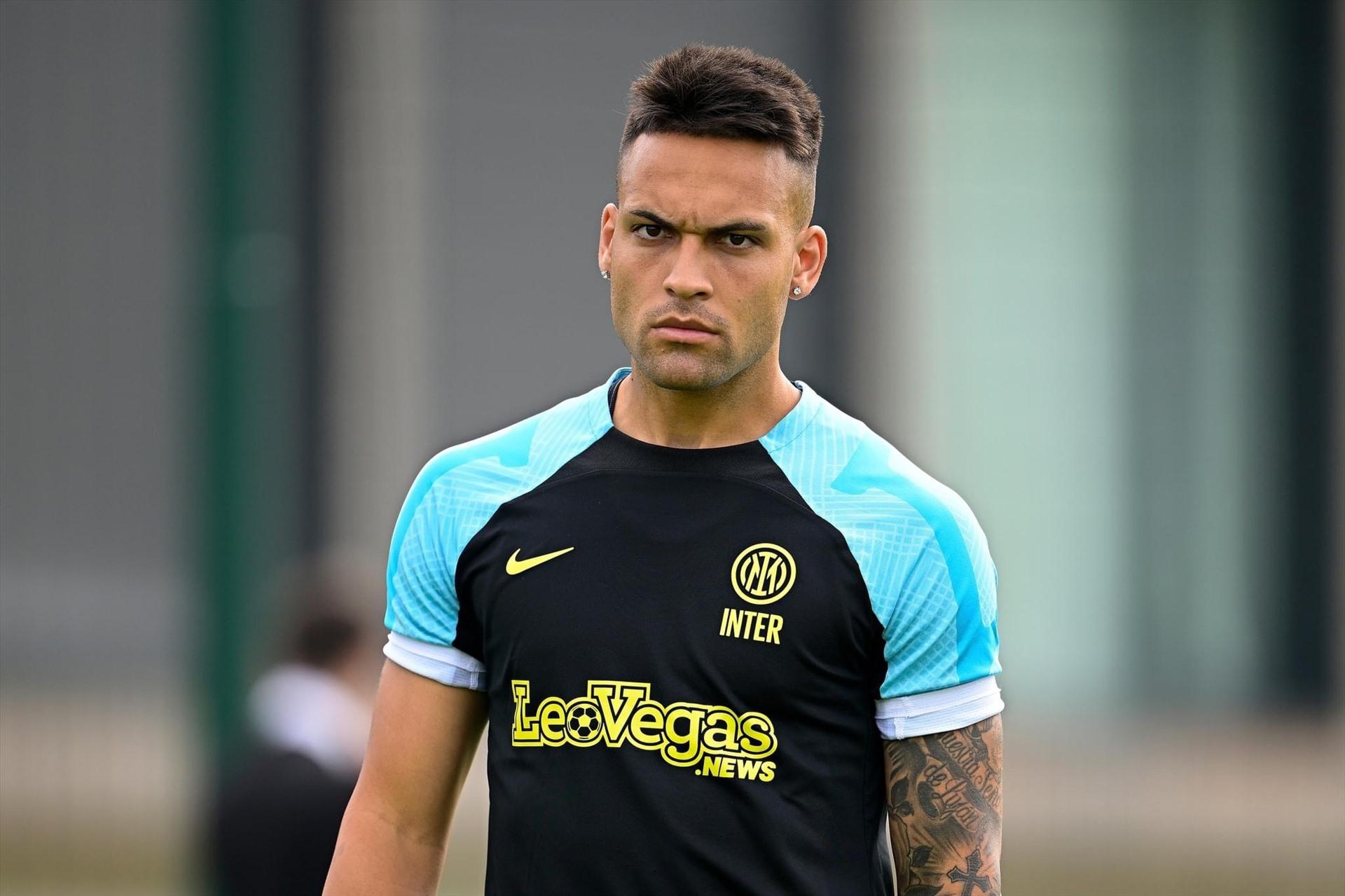 Man City hãy dè chừng với Lautaro Martinez.  Ảnh: CLB Inter Milan