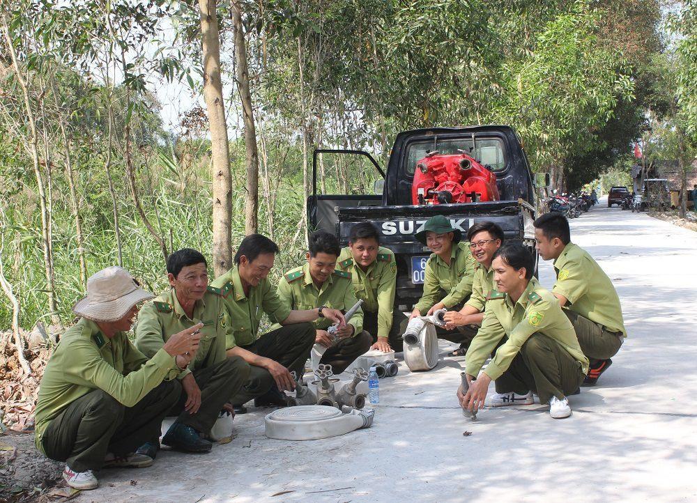 Mưa liên tục, công tác phòng cháy, chữa cháy rừng tại Cà Mau tạm thời ngưng hoạt động chuyển sang phòng chống sạt lở. Ảnh: Nhật Hồ