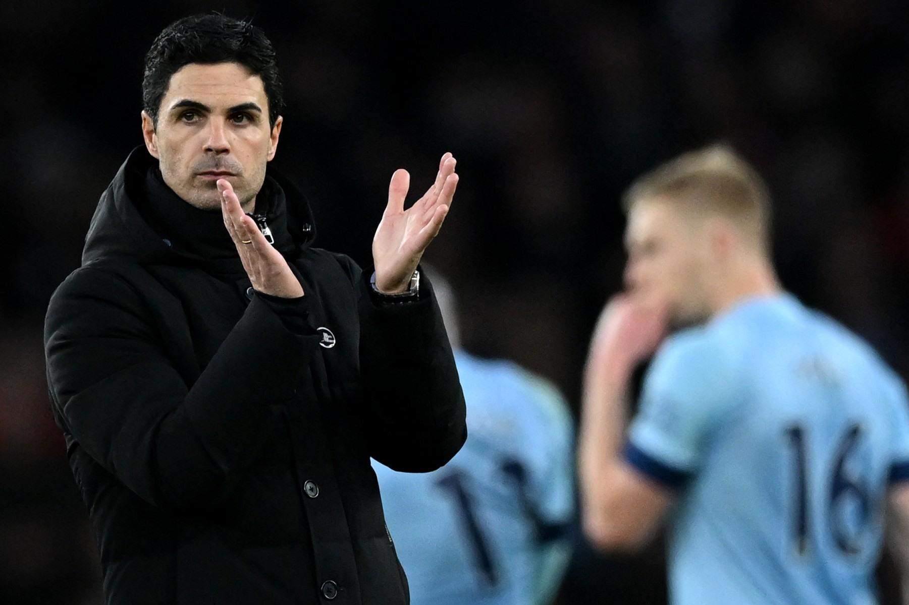 Arteta rất muốn có những nhân sự tinh nhuệ để đua với Man City. Ảnh: AFP