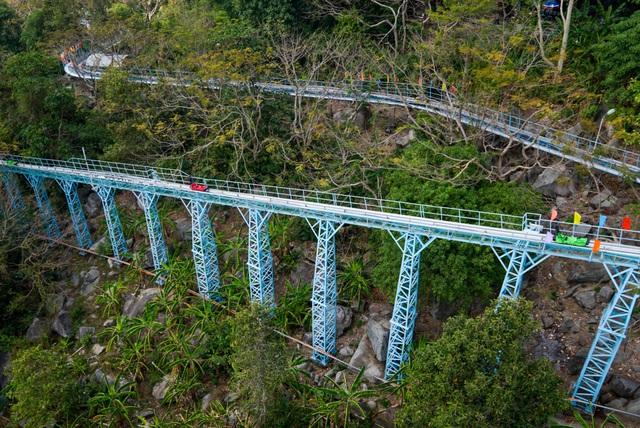 Máng trượt dài gần 2.000 m trên núi cao nhất Đông Nam Bộ được đầu tư hơn 19 tỷ sửa chữa, cải tạo - Ảnh 2.