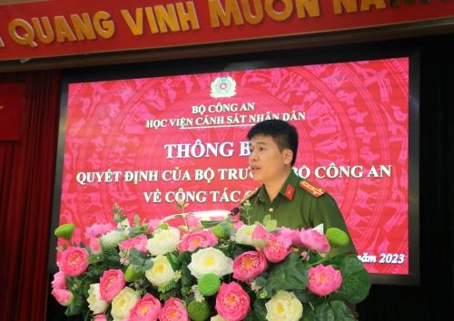 Bổ nhiệm phó giáo sư, 2 đại tá, thượng tá làm phó giám đốc công an tỉnh