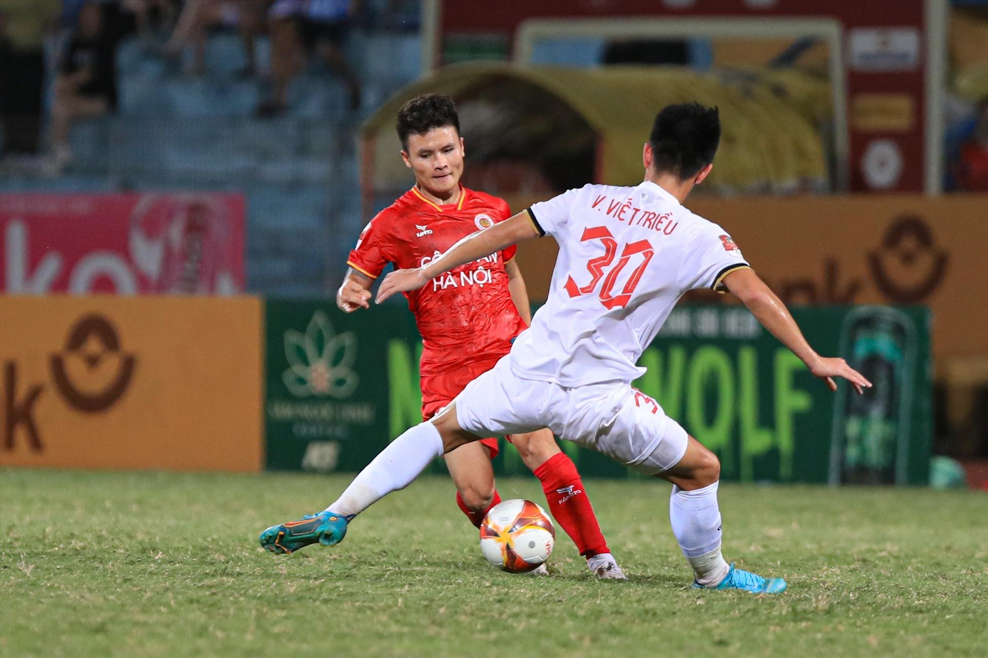 Bị cầm hoà, Công an Hà Nội vẫn tạm dẫn đầu nhóm đua vô địch V.League 2023