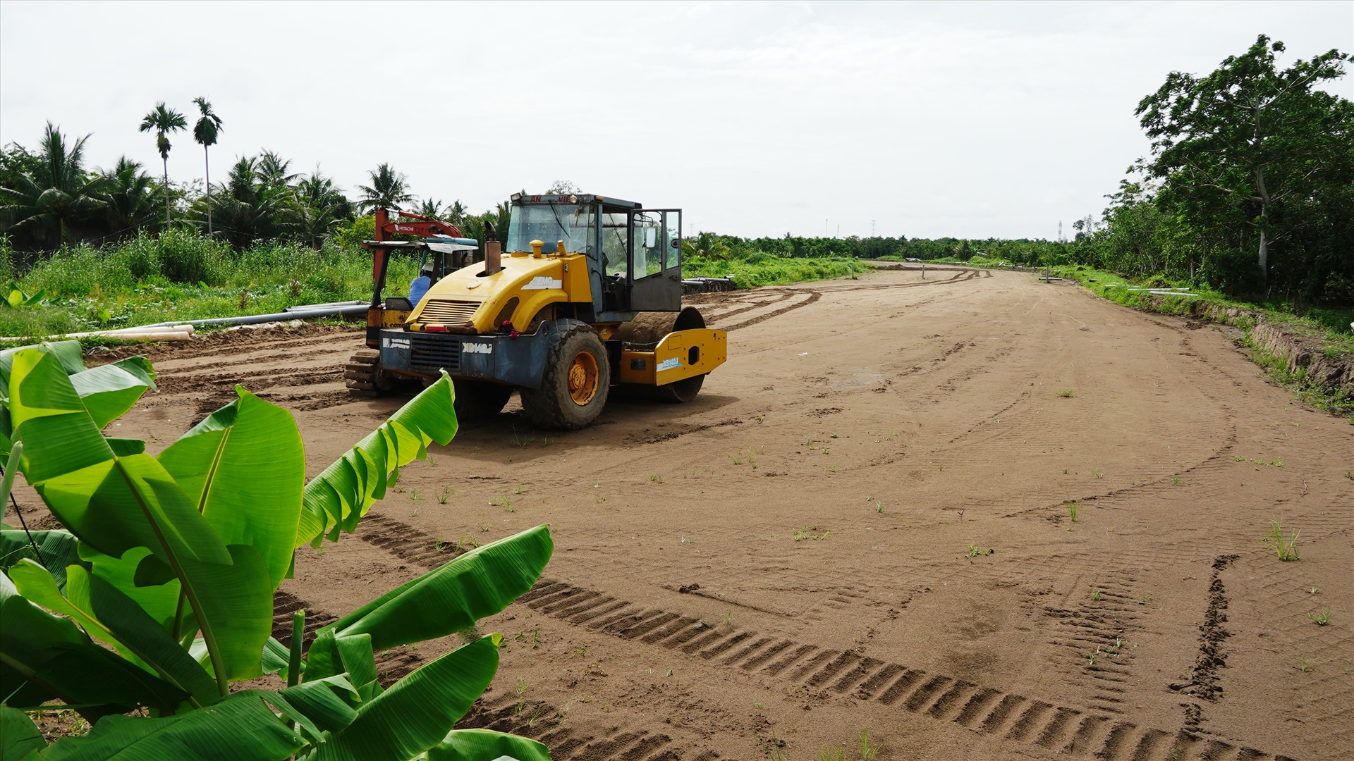 Dự án cao tốc Bắc Nam phía Đông, Dự án thành phần đoạn Cần Thơ - Hậu Giang. Ảnh: Tạ Quang