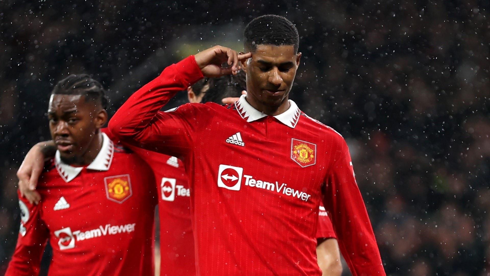 Marcus Rashford sẽ trở thành trụ cột của “Quỷ đỏ” sau khi đồng ý ở lại với bản hợp đồng mới, có mức lương trên 300.000 bảng/tuần. Ảnh: AFP