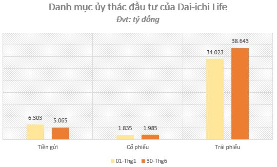 Một DN 19 nhân sự nhận ủy thác gần 2 tỷ USD từ Dai-ichi Life, danh mục đầu tư tạm lãi gần 2.700 tỷ đồng - Ảnh 3.