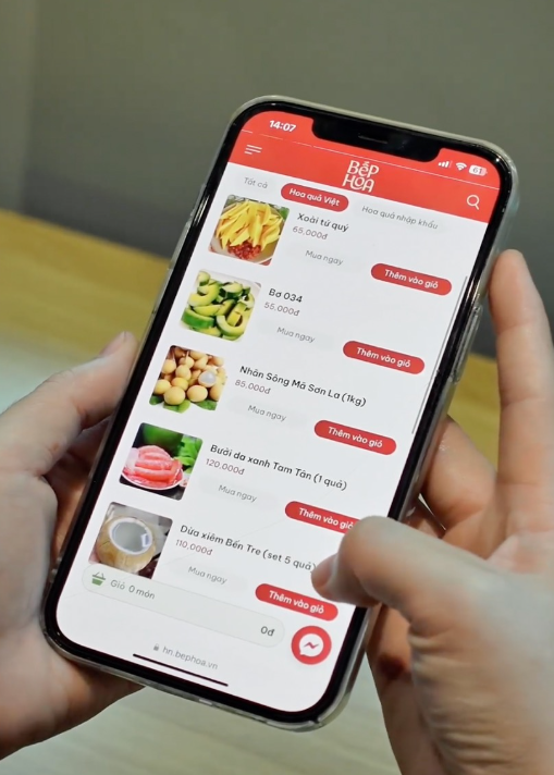 Vũ khí tạo nên sự tự tin của Bếp Hoa trong cuộc chiến thương mại điện tử ngành hàng FnB? - Ảnh 1.