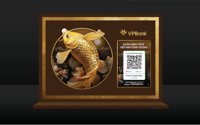VPBank tặng bộ QR cao cấp phiên bản giới hạn cho khách hàng - Ảnh 1.