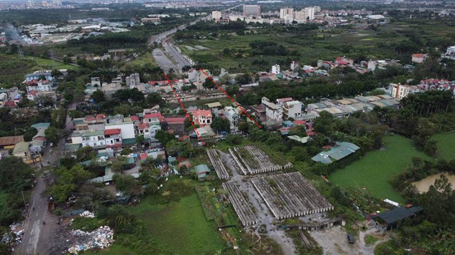 Lý do tuyến đường nghìn tỉ Tây Thăng Long chậm tiến độ