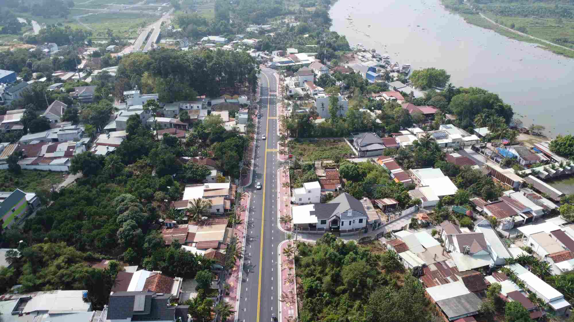 Đường Lê Chí Dân đoạn qua Khu du Đại Nam