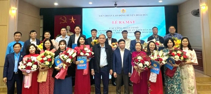 Thành lập 19 Công đoàn cơ sở