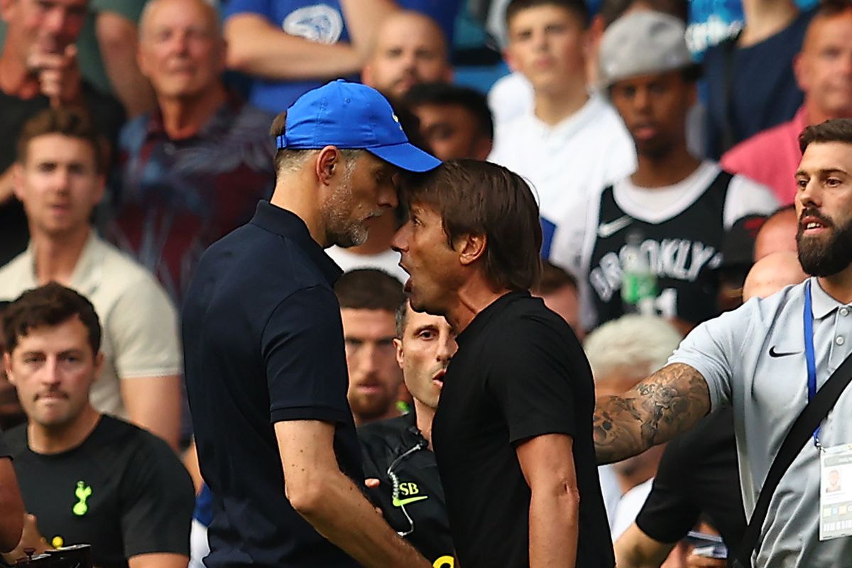 Từng đối đầu khi còn ở Premier League, Conte sẽ thế chỗ Thomas Tuchel ở Bayern Munich từ mùa Hè này? Ảnh: Goal